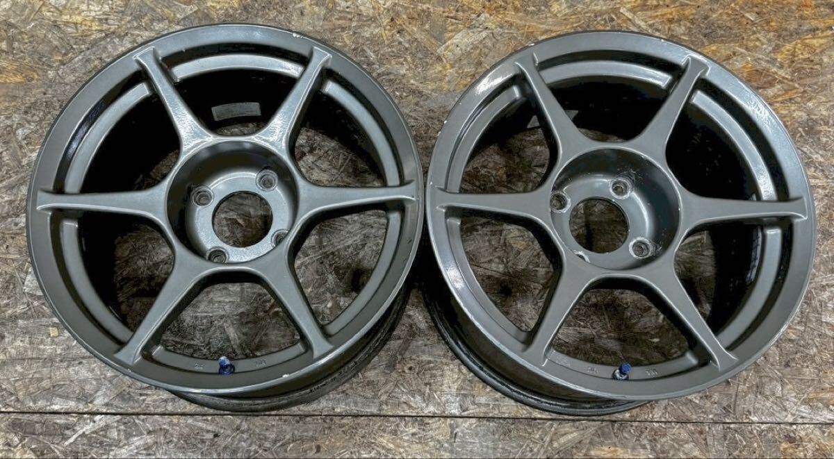 【希少!】P1レーシング 16インチ 8.5J+17 PCD114.3 4穴 4H シルビア ローレル シビック インテグラ 180SX拍卖