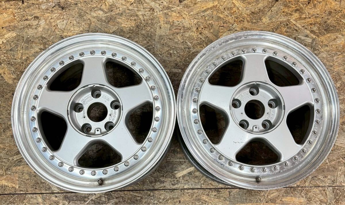 【希少!】OZ GESCHMIEDET FORGED 17インチ 8.5J+45 PCD114.3 5穴 5H 当時物 絶版 拍卖
