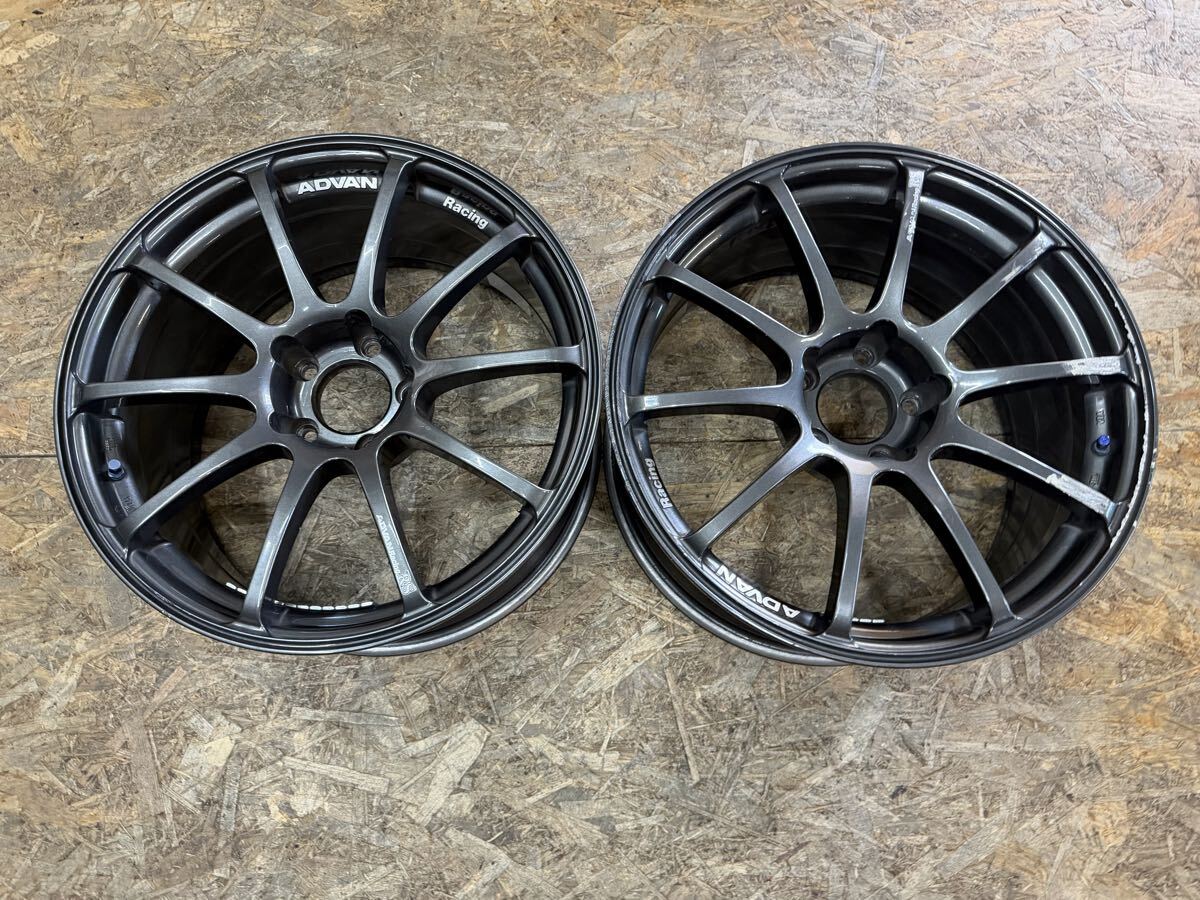 【希少!】アドバン レーシング RS ADVAN 18インチ 9J+35 PCD114.3 5穴 5H ドリケツ シルビア スカイライン JZX100 ソアラ FD3S FC3S拍卖