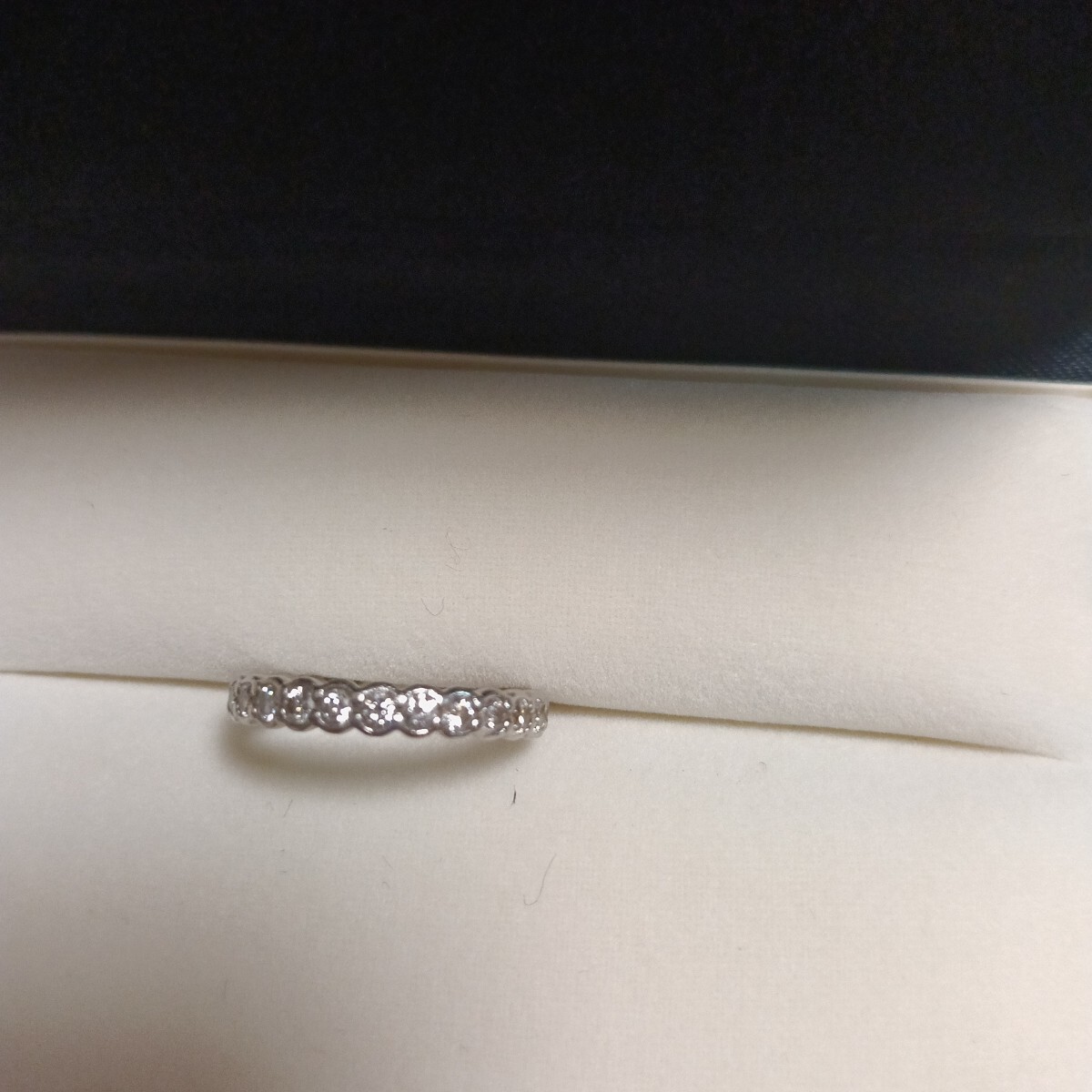 pt900ダイヤ1.00エタニティリング拍卖