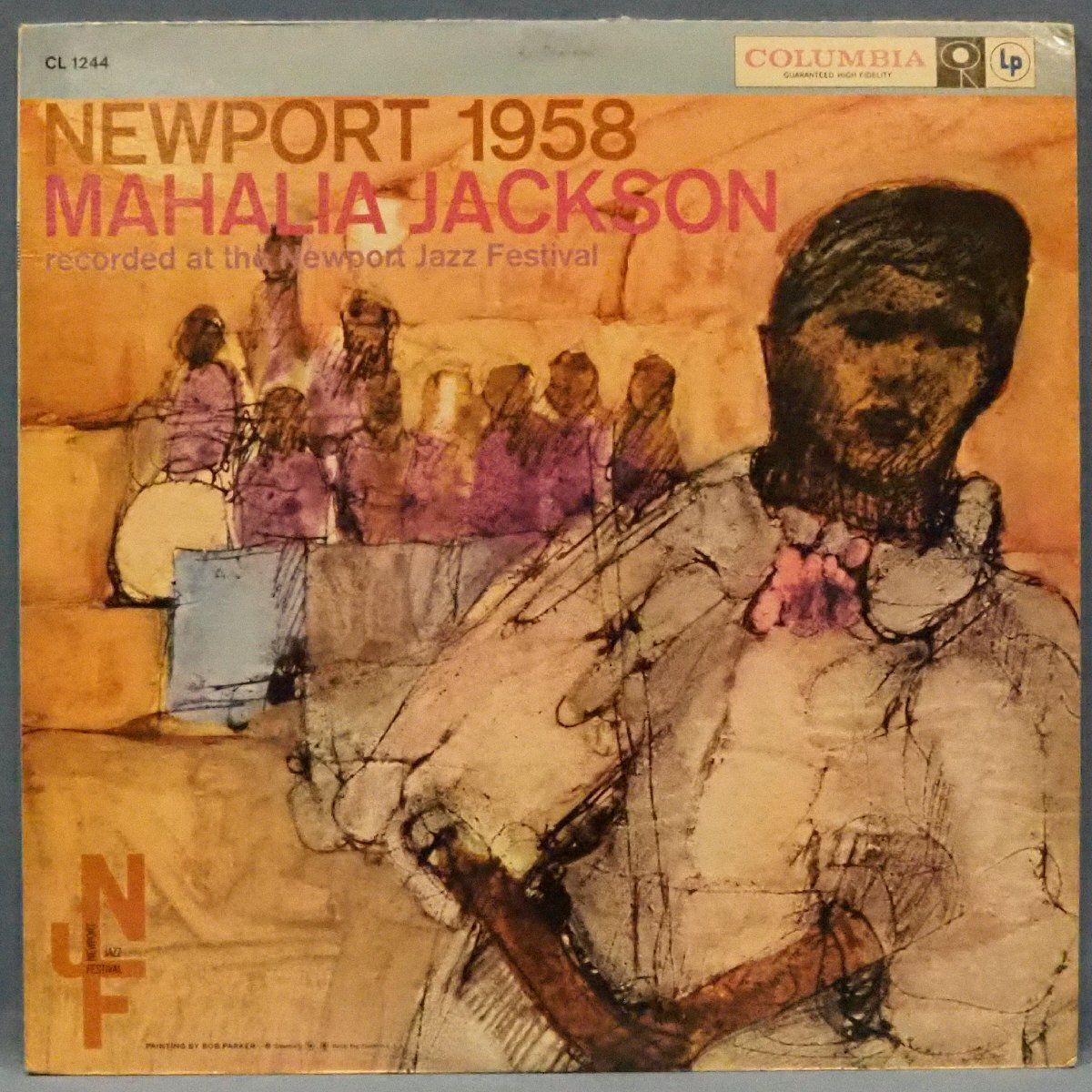 ■6eye Columbia Mono★MAHALIA JACKSON/NEWPORT 1958★ORIGINAL★Clean Disc★感動 Justis Depth True Love★送料無料(条件有り)■拍卖