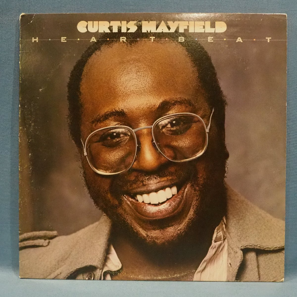 ■'79 White Promo★CURTIS MAYFIELD/HEART BEAT★CURTOM ORIGINAL★SigmaPhilly Chicago CA★送料無料(条件有り)■拍卖