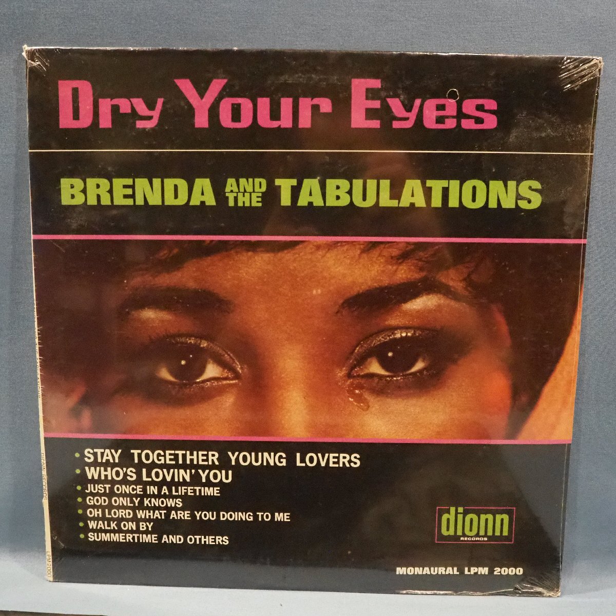 ■SEALED '67 DIONN★BRENDA AND THE TABULATIONS/DRY YOUR EYES★MONO ORIGINAL PHILLY★送料無料(条件有り)■拍卖