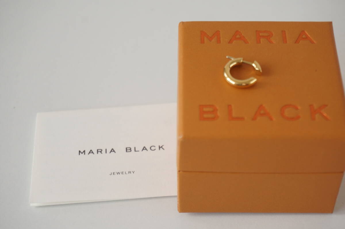 MARIA BLACK/マリアブラック ゴールドピアス 箱付き*アクセサリー拍卖