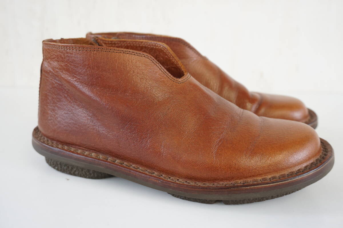 TRIPPEN トリッペン*36*short boots(ショート ブーツ)/レザースリッポン/レザーブーツ*茶拍卖