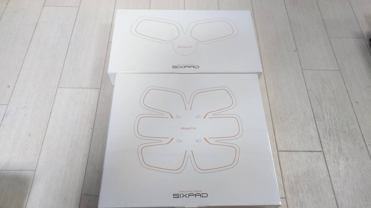 未使用 SIXPAD Abs Fit Body Fit 2個セット 充電式 シックスパッド アブズフィット AC20拍卖