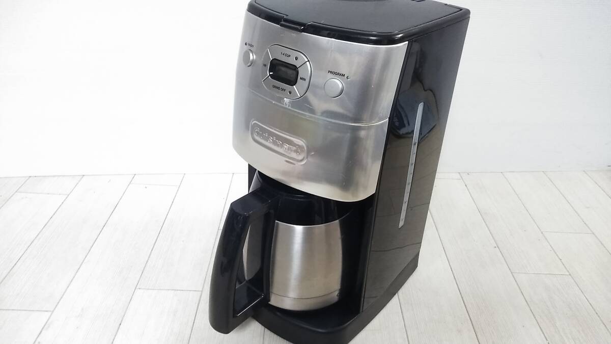 Cuisinart/クイジナート DCC-650PCJ ミル付き 全自動 コーヒー メーカー 10カップ オートマチック 電動 ミル KG8拍卖