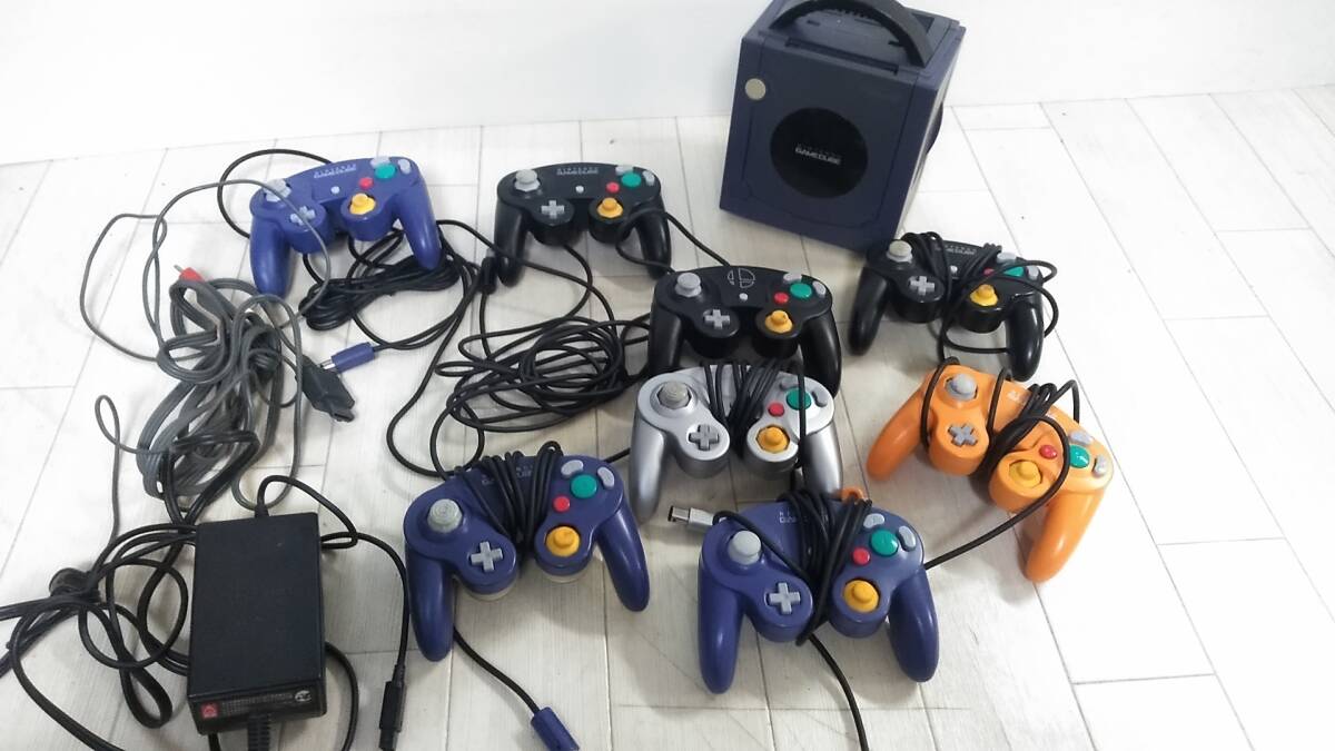 GC 任天堂 ゲームキューブ 本体 コントローラー他 まとめ 9点セット KG21拍卖