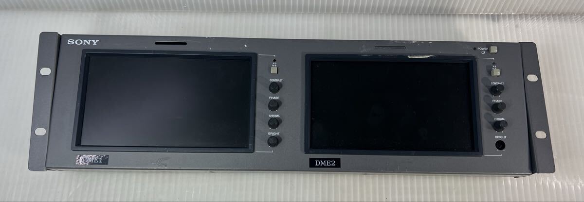 ソニー製デュアル7インチ液晶モニター「LMD-7220W」中古品拍卖