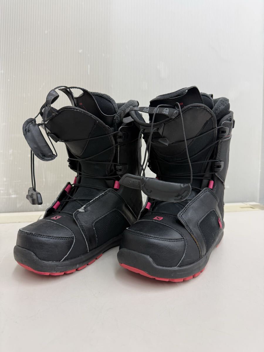 CMM0.5/3 SALOMON サロモン スノーボードブーツ 24.5cm スノボ ブーツ ブラック スノーボード 拍卖