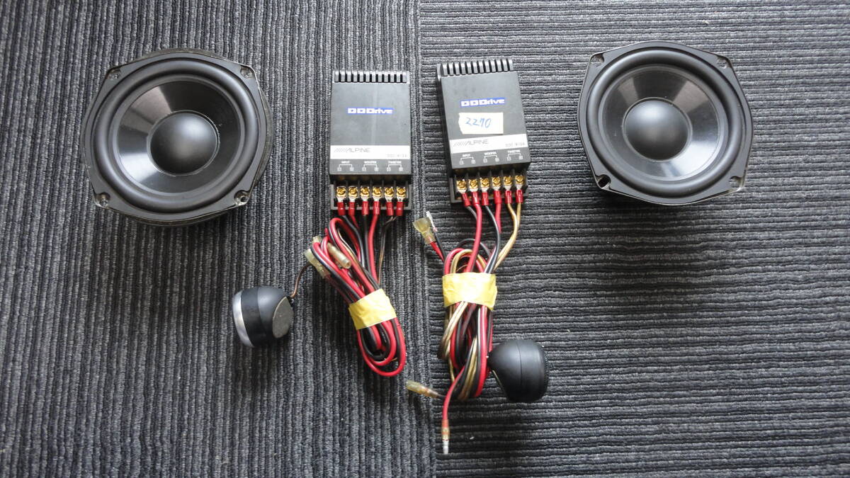 ALPINE アルパイン スピーカー SWR-V80A クロスオーバーネットワーク DDC-R13A  A2270拍卖