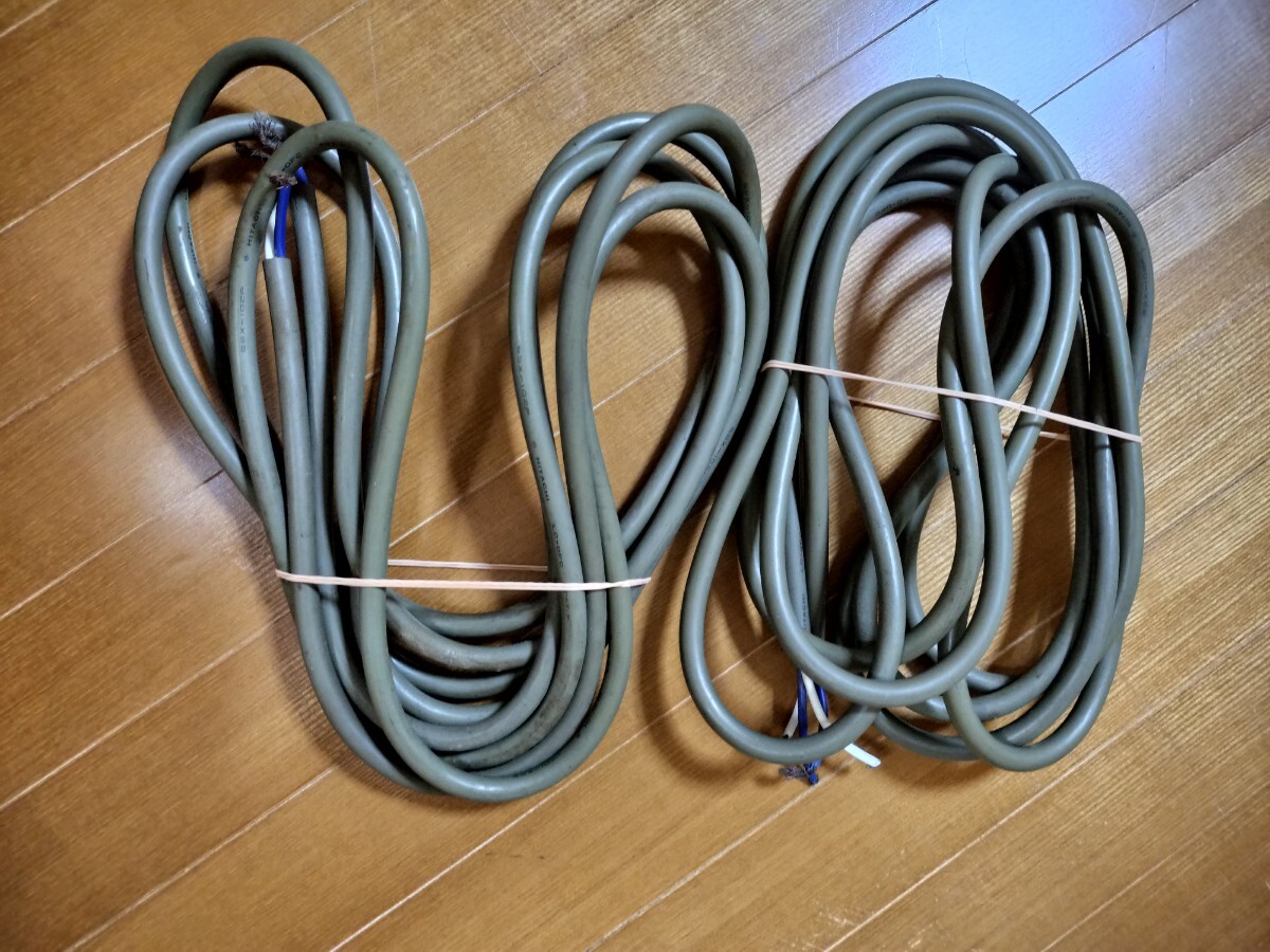 HITACHI QSX-102P LC-OFC スピーカー ケーブル 3.6m2本拍卖