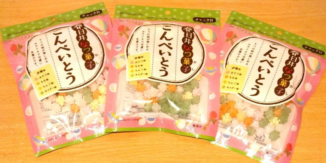春日井なつ菓子 こんぺいとう 85g×3袋拍卖
