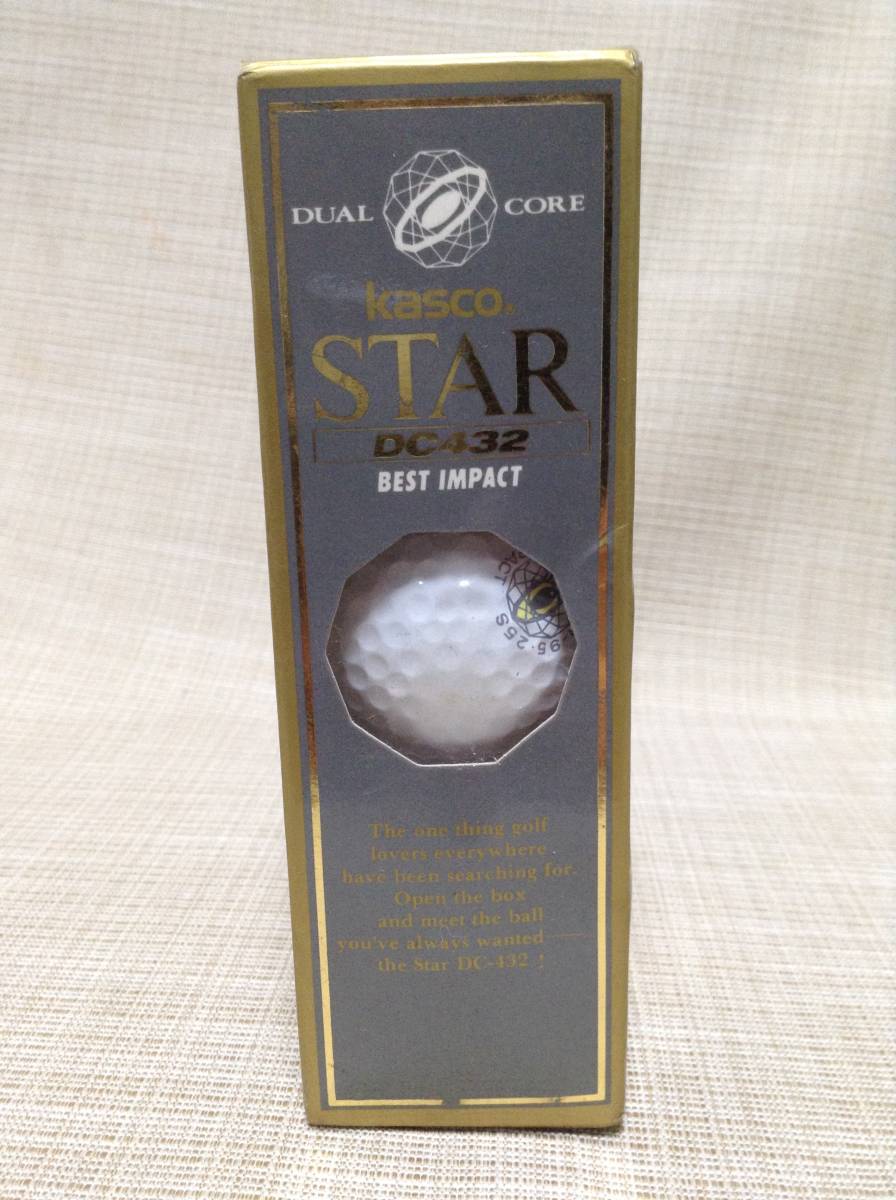 ゴルフボール kasco STAR DC432 BEST IMPACT R95・25S拍卖