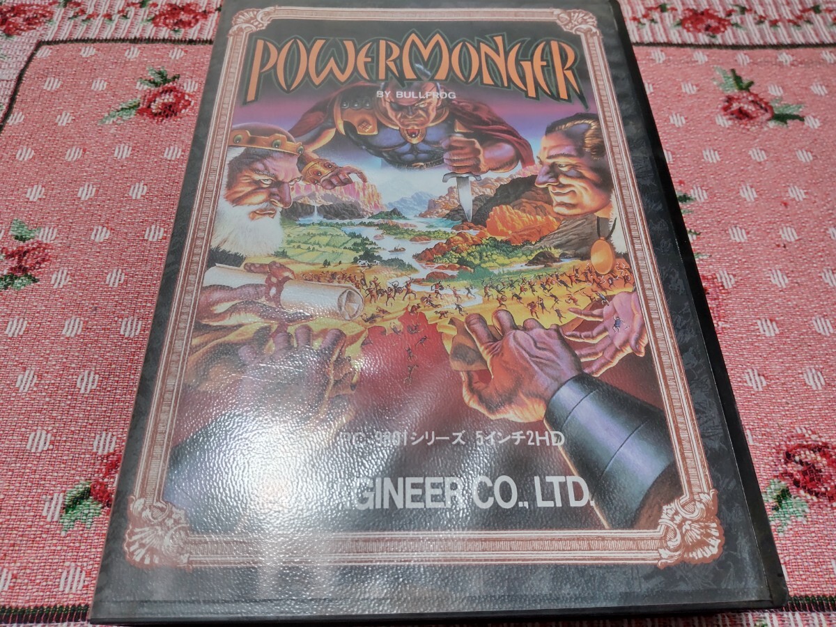 PC-9801 5インチ POWER MONGER パワーモンガー拍卖