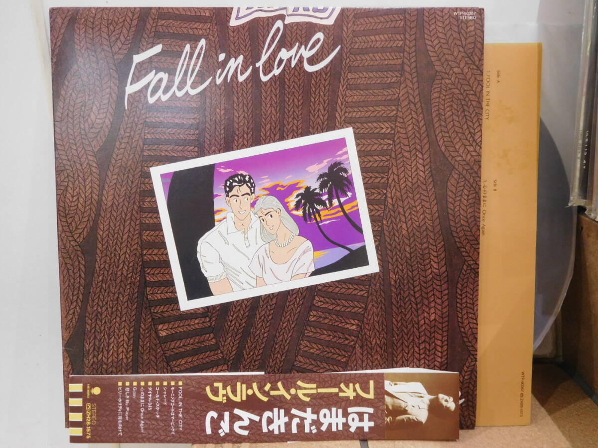 ○浜田金吾/フォール・イン・ラヴ Fall in Love LPレコード WTP-90357拍卖