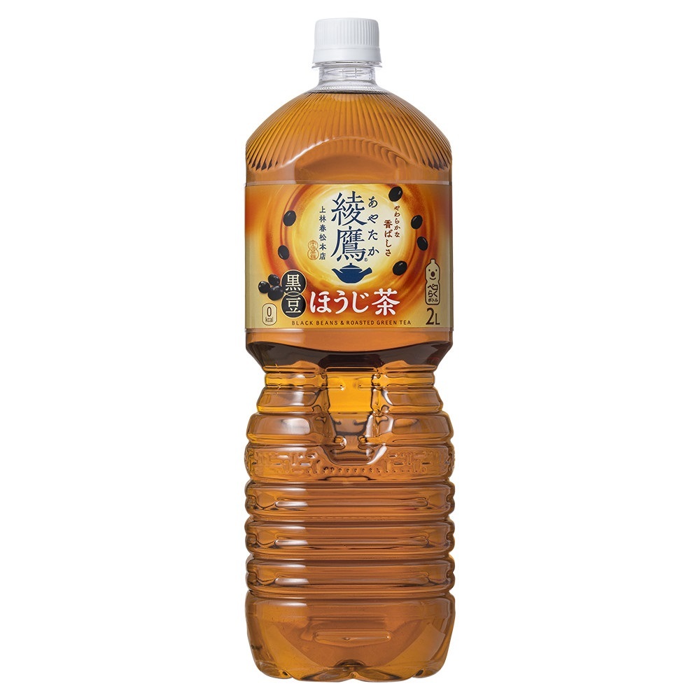 綾鷹 黒豆ほうじ茶 2L PET 6本 (6本×1ケース) ペットボトル PET 安心のメーカー直送 コカコーラ社拍卖
