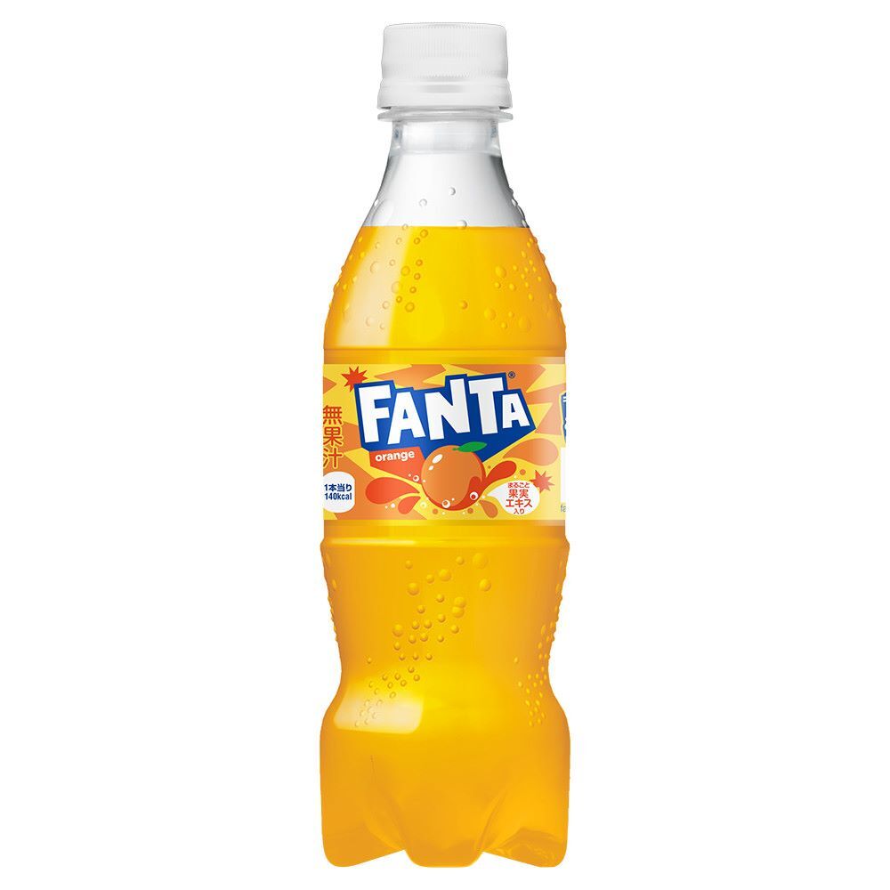 ファンタ オレンジ PET 350ml24本 (24本×1ケース) PET ペットボトル フレーバー 炭酸飲料 安心のメーカー直送 コカコーラ社拍卖