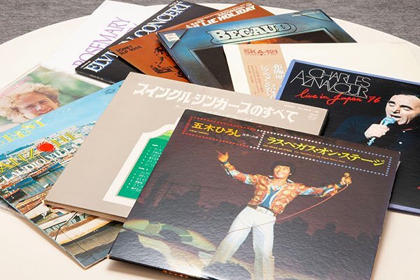 布施明・五木ひろし・サイモンとガーファンクル・エルヴィス他 10枚 TAK173拍卖