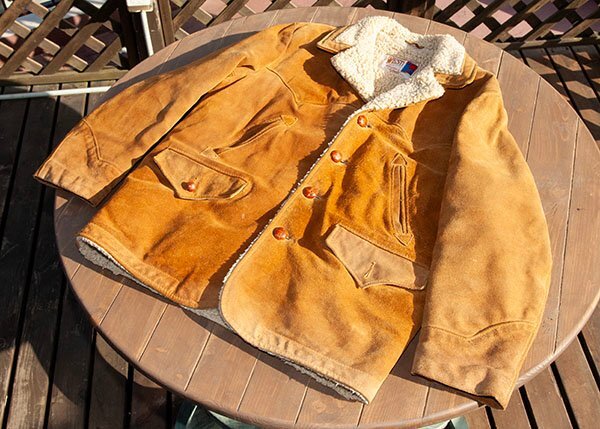 WESTERN Schott メンズジャケット ブルゾン 裏ボア 左ポケットボタンな TAK181拍卖