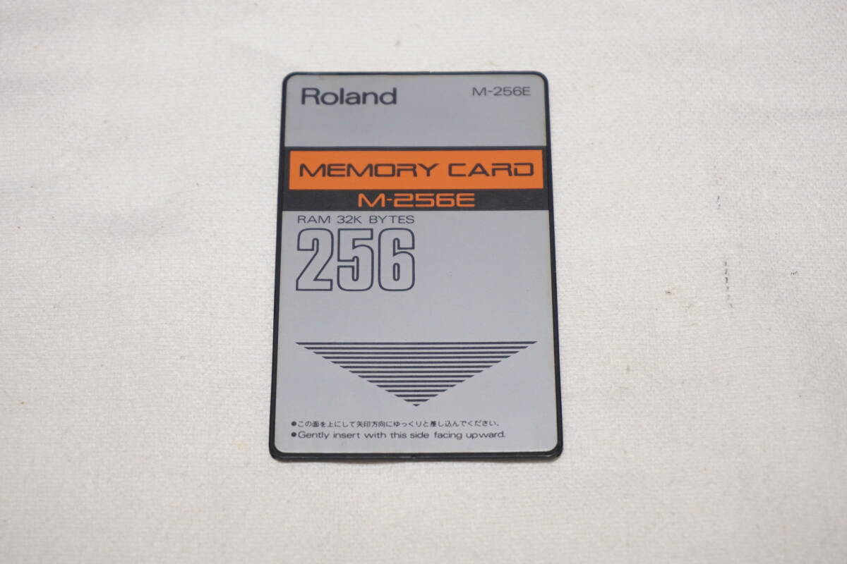 ★ Roland ローランド ★ MEMORY CARD メモリーカード 【 M256E 】拍卖