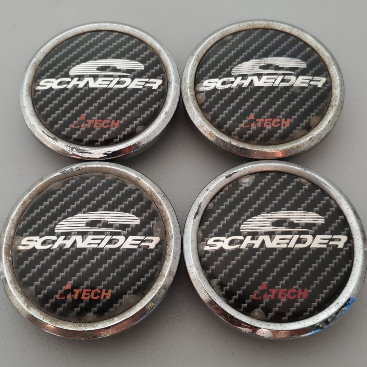 A-TECH SCHNEIDER シュナイダー ⑧ センターキャップ ホイールキャップ拍卖