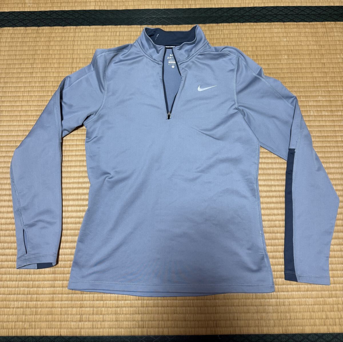 NIKE ナイキ DRI-FIT ランニング用フリース 長袖シャツ拍卖