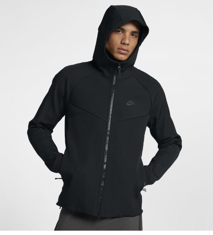 送料無料 M●定価21,600円 ナイキ テック パック フーデッド ジャケット 黒 NIKE 928552-010 JKT スポーツウェア パーカー アウター拍卖