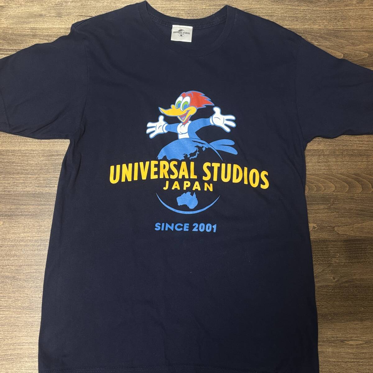 ◇USJ ウッディー・ウッドペッカー レディース Tシャツ UNIVERSAL STUDIOS JAPAN T-shirt tee拍卖