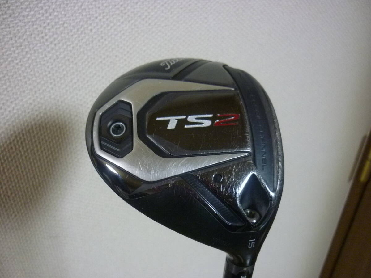 名器!タイトリスト TS2 3W 15° ヘッドのみ ヘッド単体 約204g拍卖