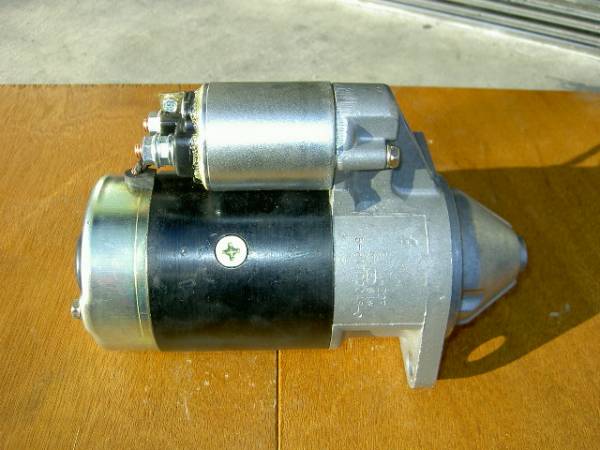 井関農機/イセキトラクター、いすゞ/農耕エンジン用セルモーター(スターター)リビルト品 S114-207,S114-370,5-81100-048-0,6581-100-205-0拍卖
