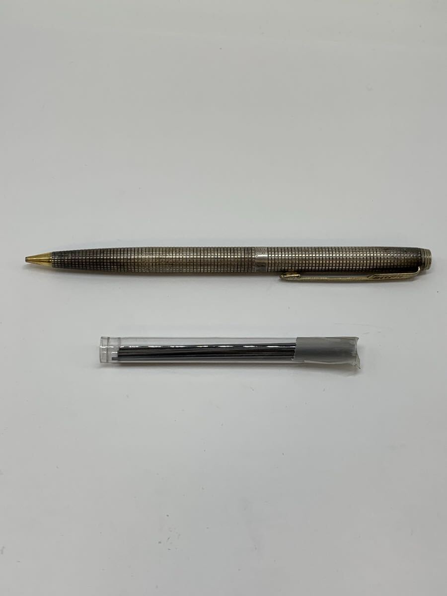 【E/K981883】PARKER パーカー シャープペンシル シルバー 文房具 筆記用具 芯付き拍卖