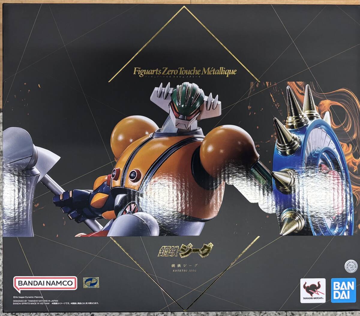 TAMASHII NATIONS フィギュアーツ Zero Touche Mtallique 鋼鉄ジーグ拍卖