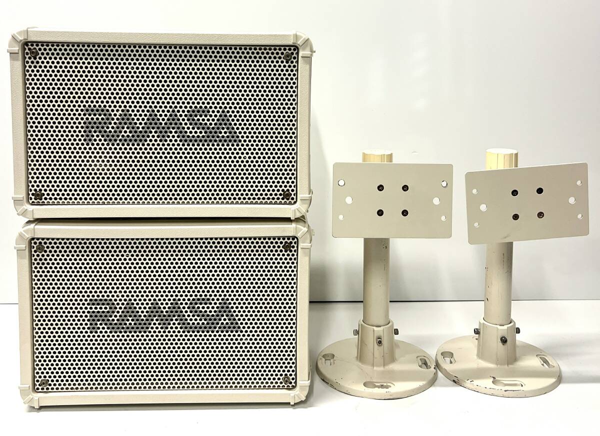 動作良好 スピーカー ナショナル RAMSA WS-A80-W 綺麗 セット2本 清掃済み 音場再生スピーカーシステム 純正スタンド付き② 拍卖