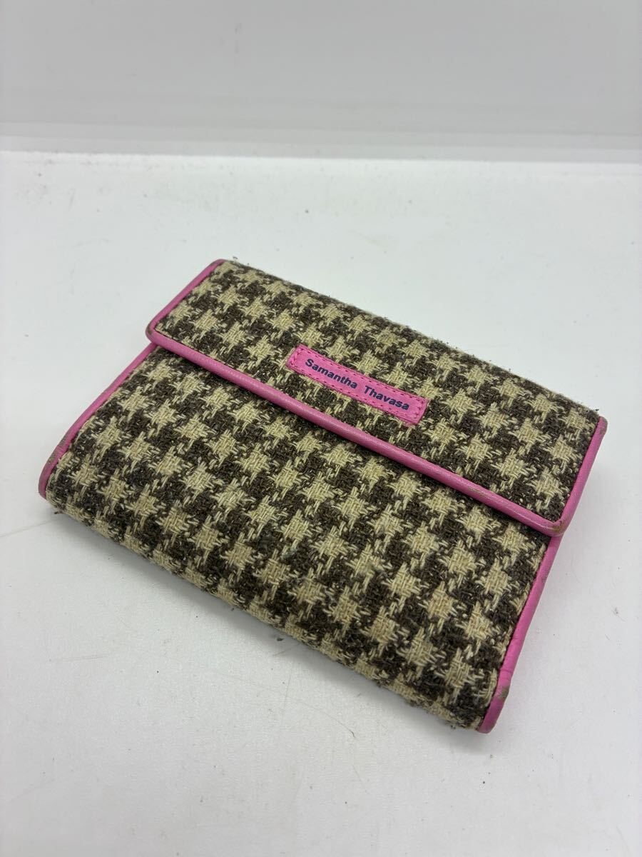 サマンサタバサ samantha thavasa 二つ折り 財布拍卖