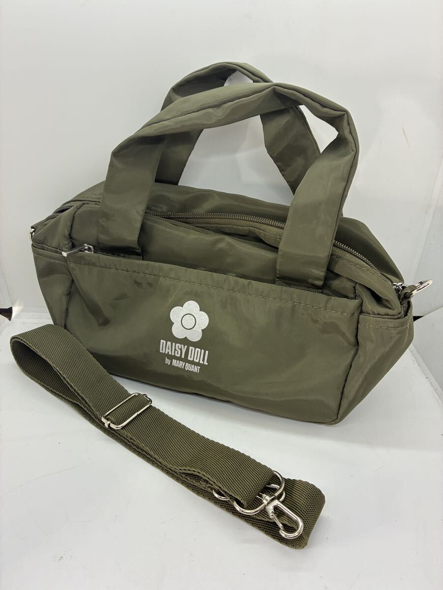 MARY QUANT マリークワント ショルダーバッグ カーキ 2Wayショルダーバッグ拍卖