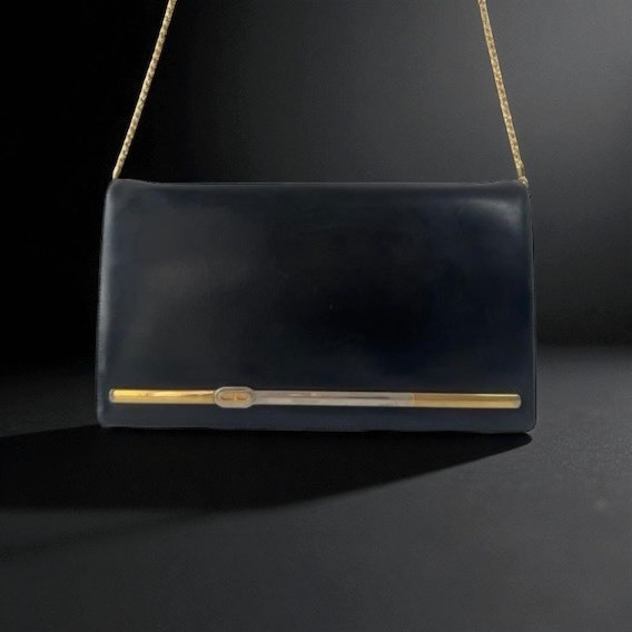 1円スタート 人気 136 Christian Dior クリスチャン ディオール オールド 斜めがけ ゴールドチェーン ショルダーバッグ かばん 鞄 ブラック拍卖