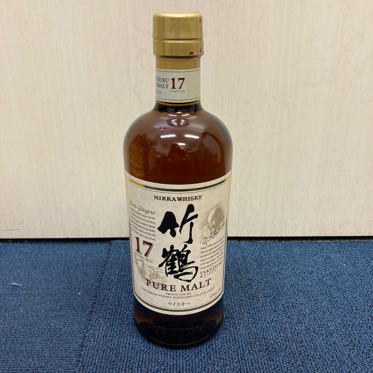 38928 1005Y 未開栓保管品  竹鶴 17年  ピュアモルト NIKKA 700ml拍卖