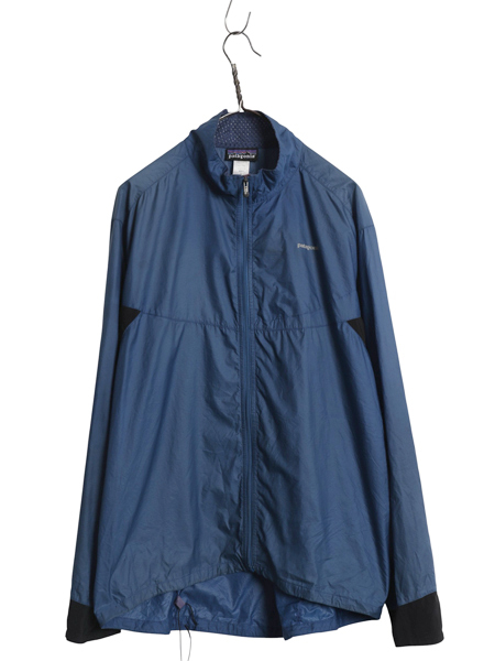 パタゴニア ナイン トレイルズ ジャケット メンズ L 07年製 ナイロン フルジップ ブルゾン ウインドブレーカー ハイネック ストレッチ 軽量拍卖