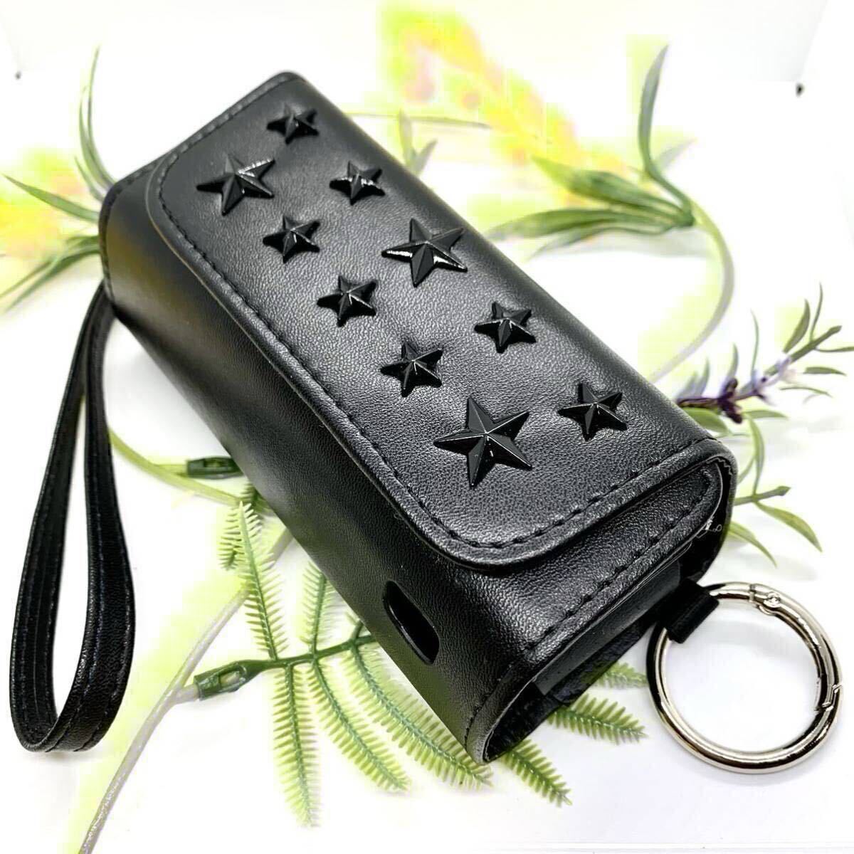 iqos イルマ iluma iケース アイコス イルマ専用ケース カバー ILUMA iQOS ケース00収納ポーチ星付き 2way 黒拍卖