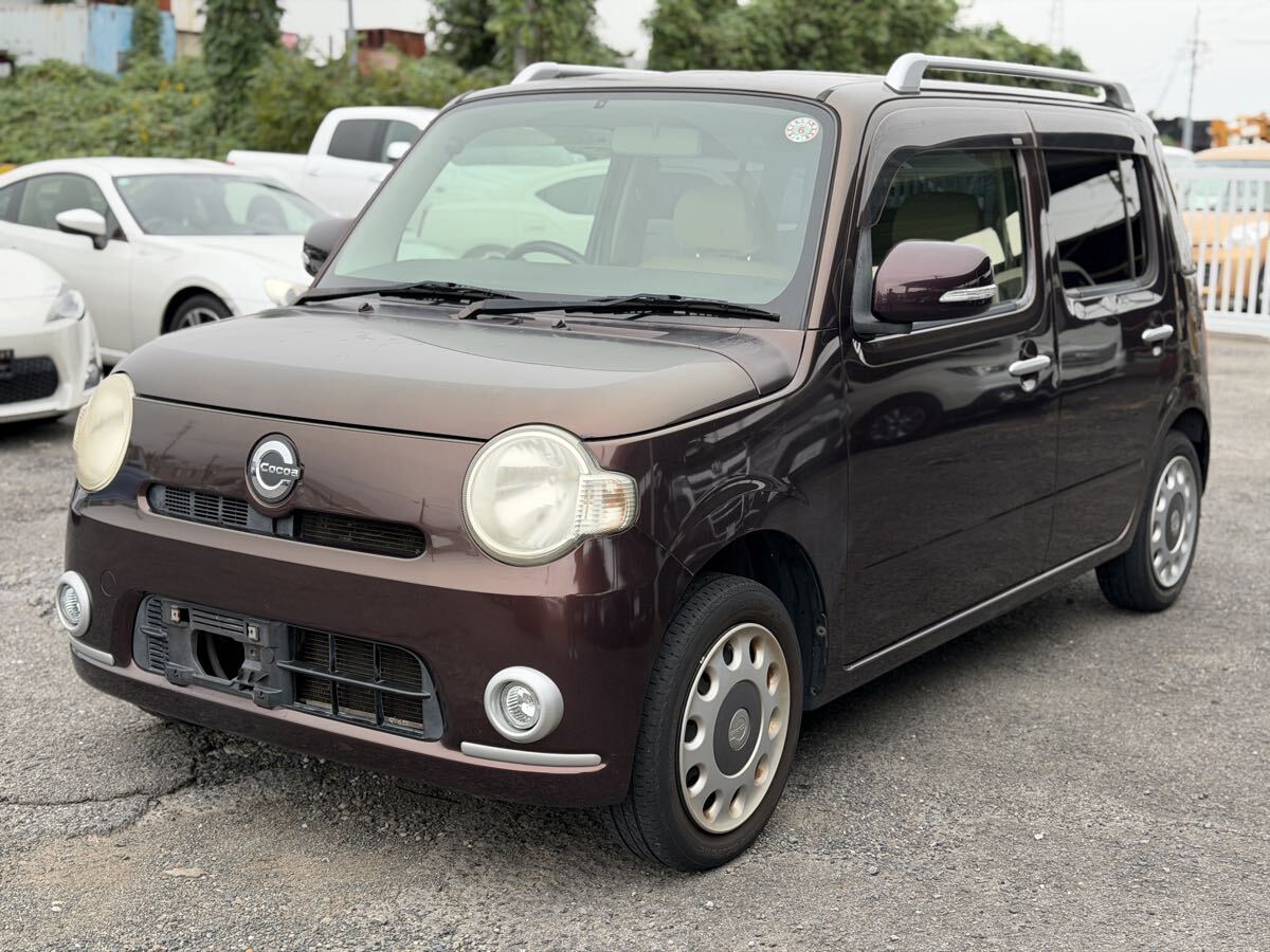 車検満タン可 ダイハツ ミラココア プラスX スマートキー 軽自動車 ローン 下取り 102430拍卖