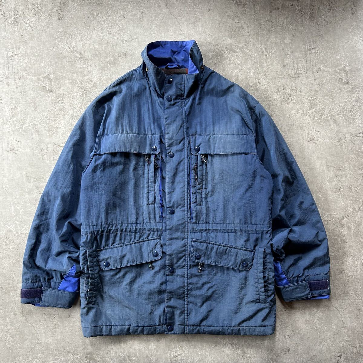 80s90s エルエルビーン マウンテンパーカー ネイビー M相当拍卖