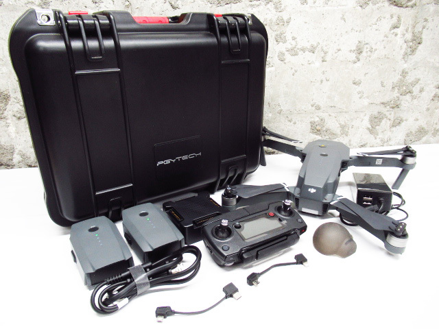 DJI Mavic Pro M1P マビック 本体 ドローン 空撮 GL200A 送信機 プロポ バッテリー3個 ハードケース 付 動作未確認 現状品 管理7k1009T-F04拍卖