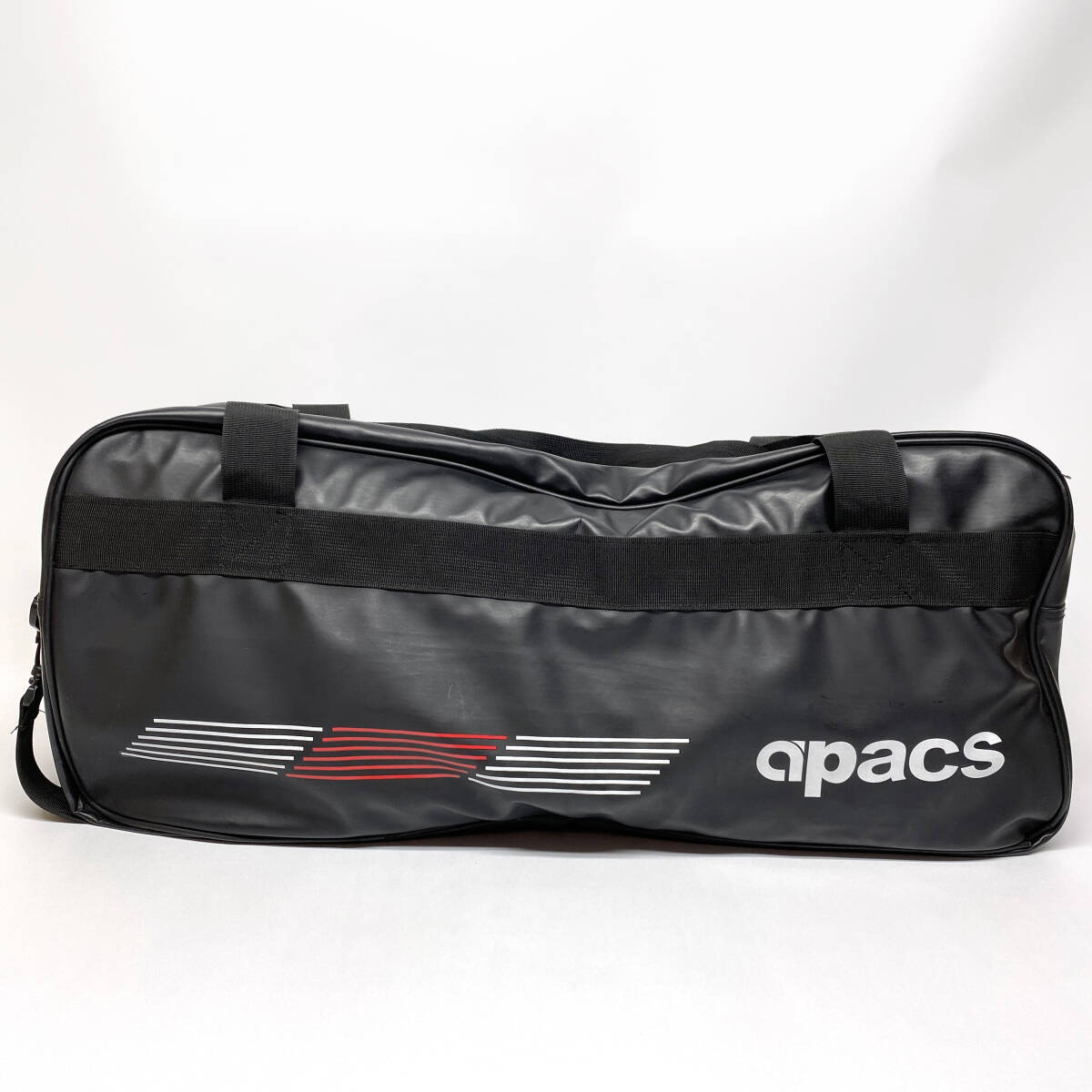 tu147 apacs アパックス バドミントンバッグ ラケットバッグ ブラック系 ※中古拍卖