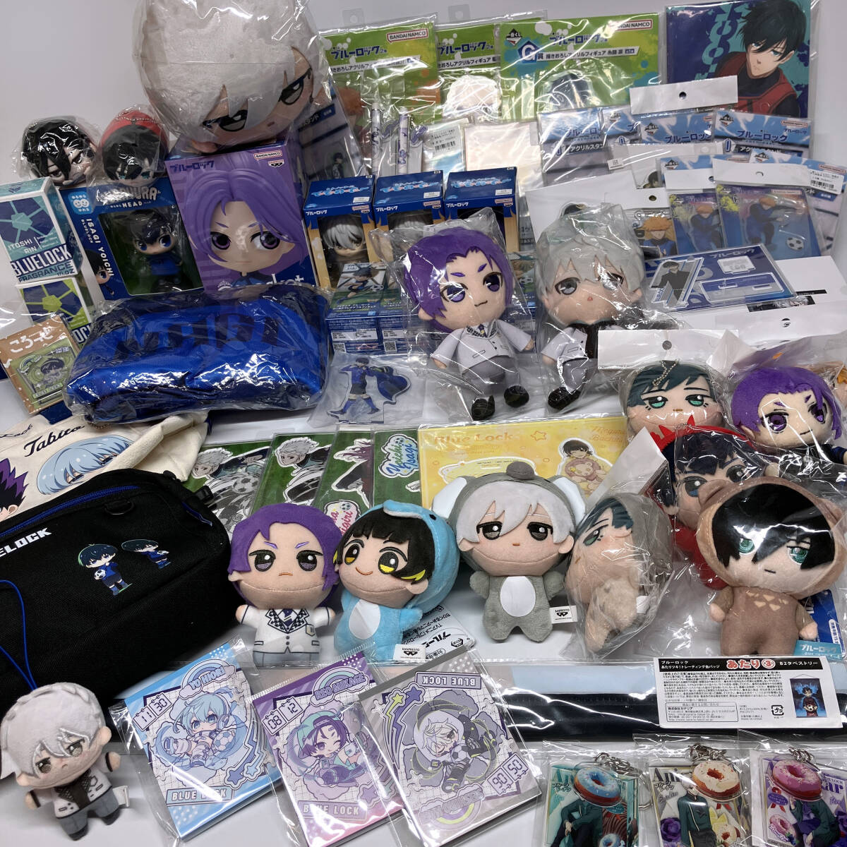 tu064 ブルーロック グッズ まとめ アクリルスタンド フィギュア ちびぐるみ バッグ 等 ※未使用/新古品拍卖