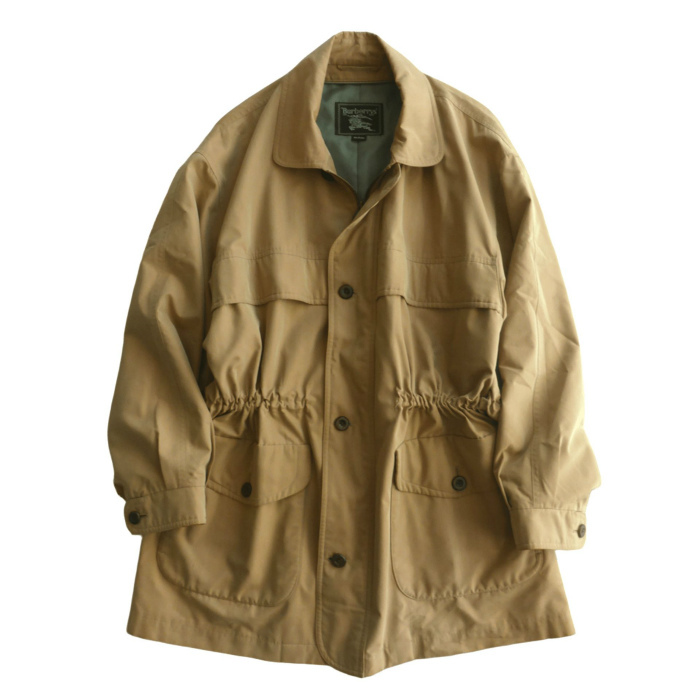 バーバリーズ (Burberrys) コットン ポリエステル ハーフ コート ジャケット M ベージュ ウェア メンズ(中古)拍卖