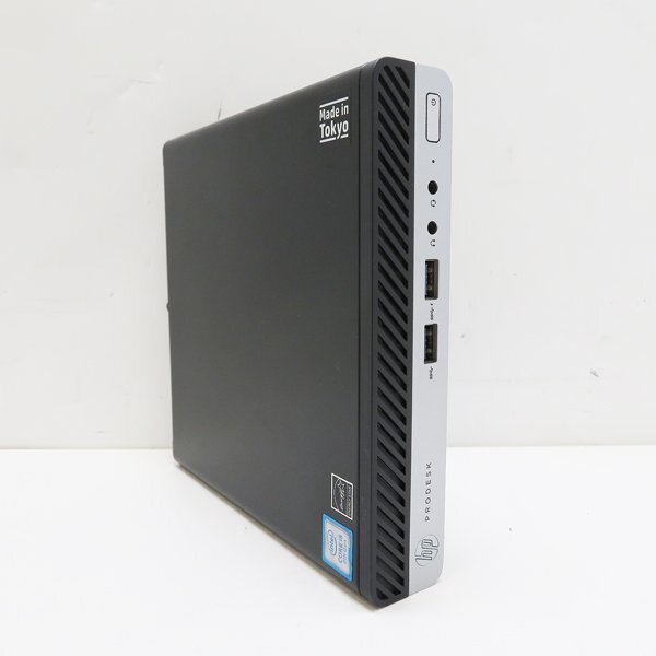 1円スタート〇HP ProDesk 400 G4 DM【第8世代 Core i5 8500T/メモリ16GB/新品SSD512GB(M.2/NVMe)/Win11Pro-64bit/DP/AC付属】拍卖