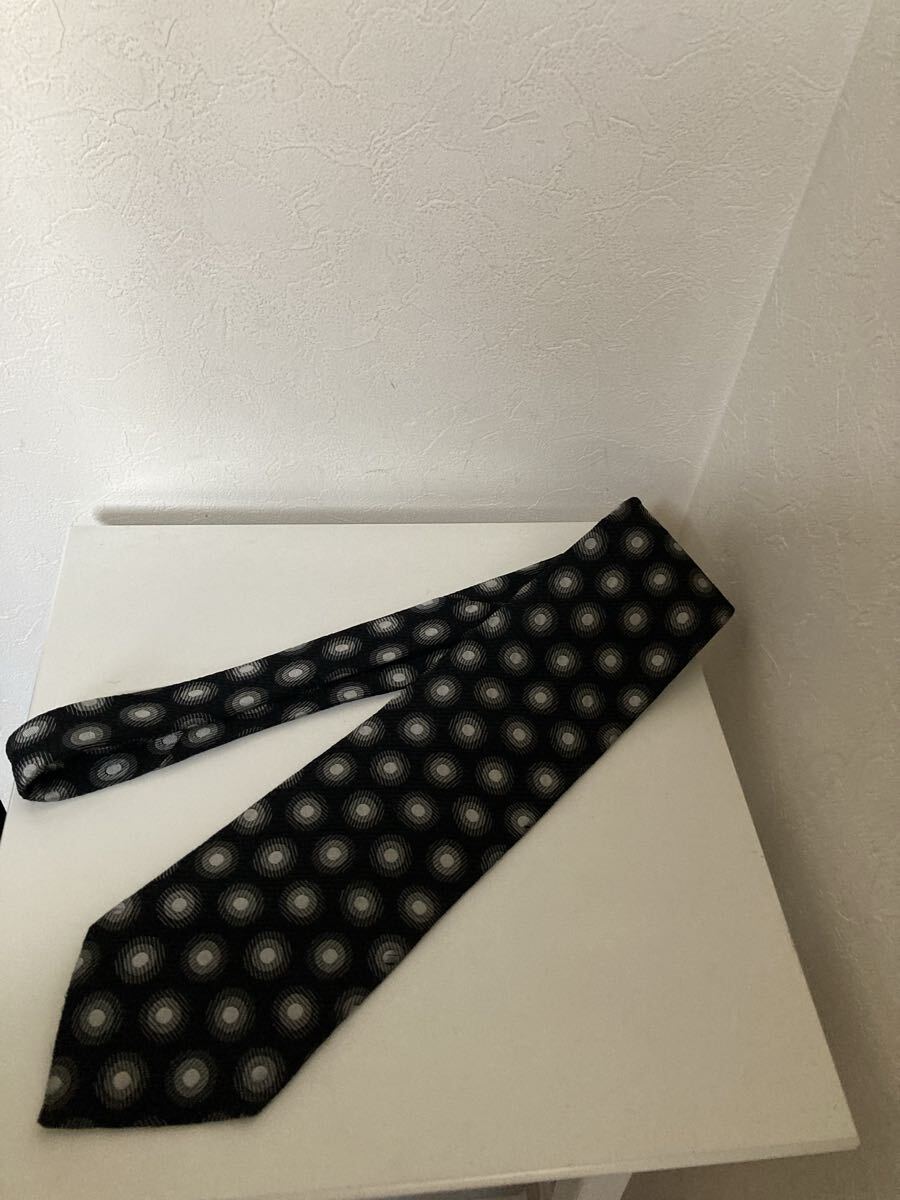 Used renoma ネクタイ ブランド ブラック 水玉拍卖