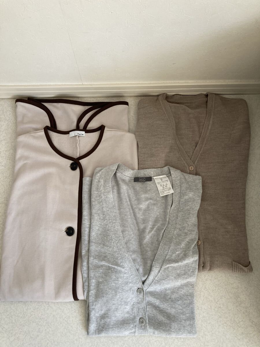 美品 ロングカーディガン セット☆ サイズM レディース拍卖