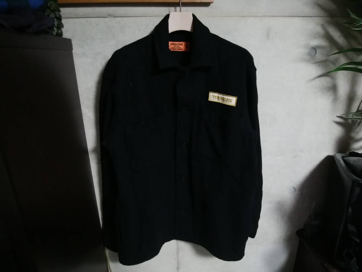 【TENDERLOIN テンダーロイン】CPOワークジャケットM 日本製 フルロゴワッペン刺繍モデル ブランド黄金期 名作 人気アイテム拍卖